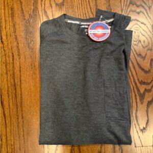 NWT Swiss Alps long sleeve T-Shirt Gray SzM Sunproof 40+